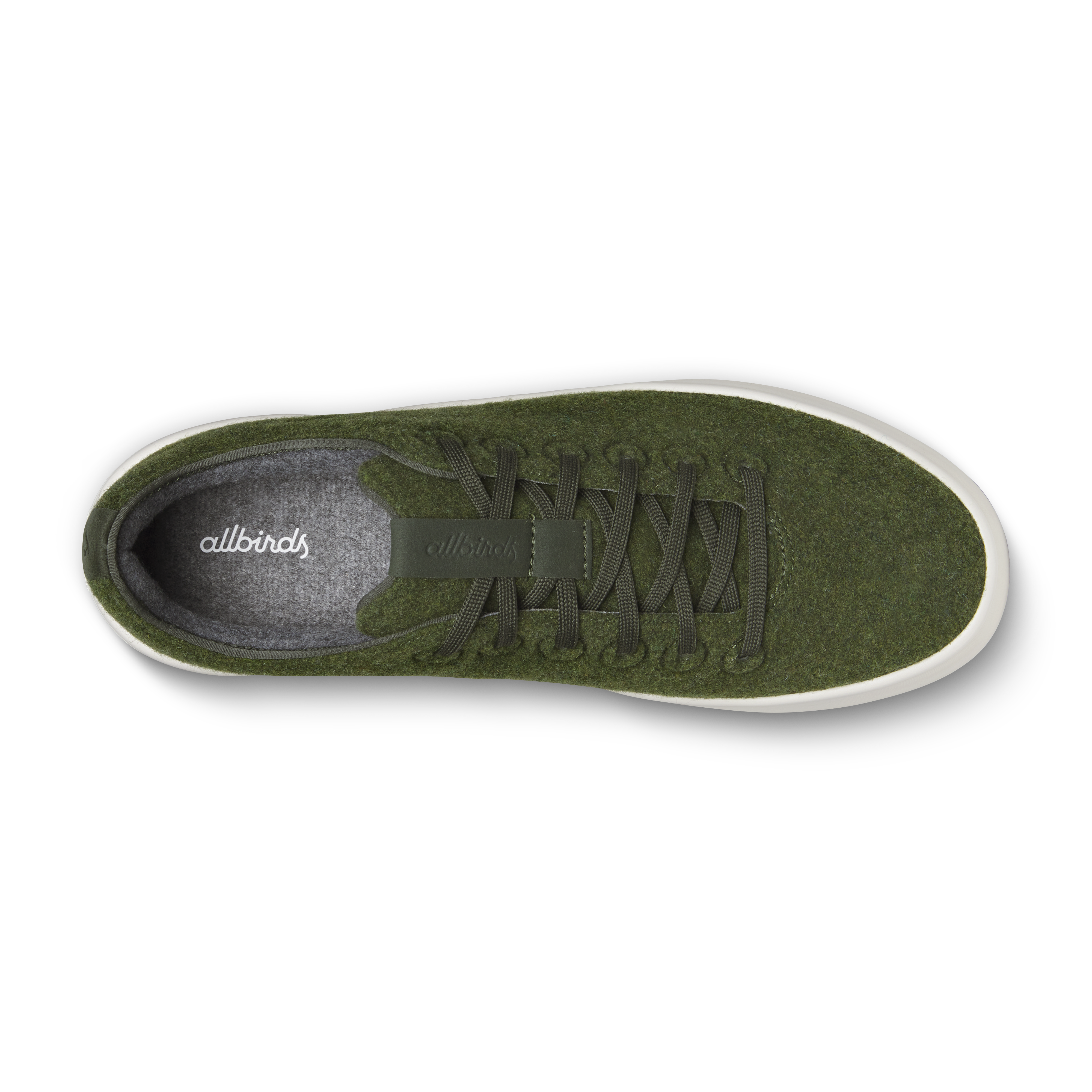 Women's Wool Cruiser - Forest Green (Natural White Sole)