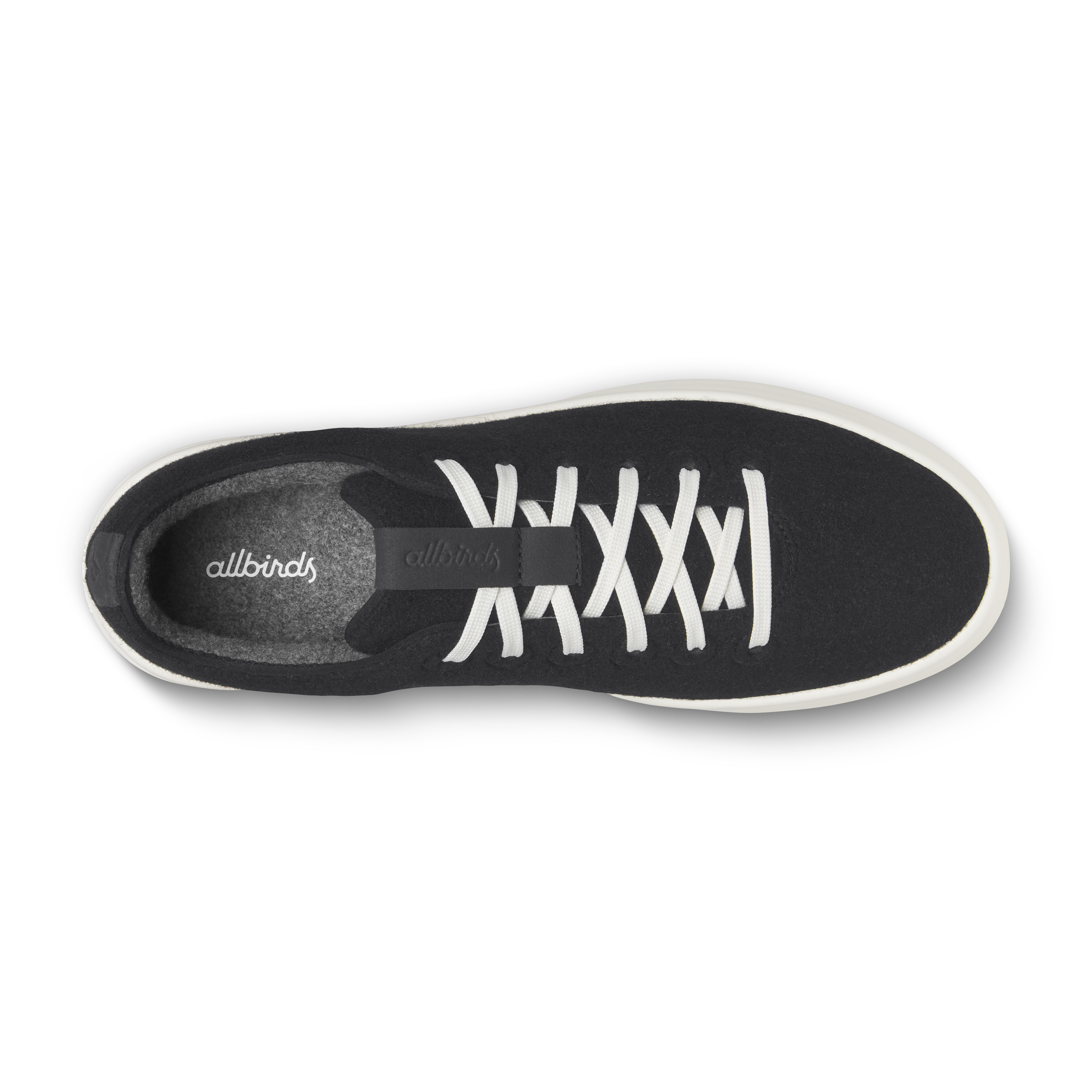 Men's Wool Cruiser - Natural Black (Natural White Sole)