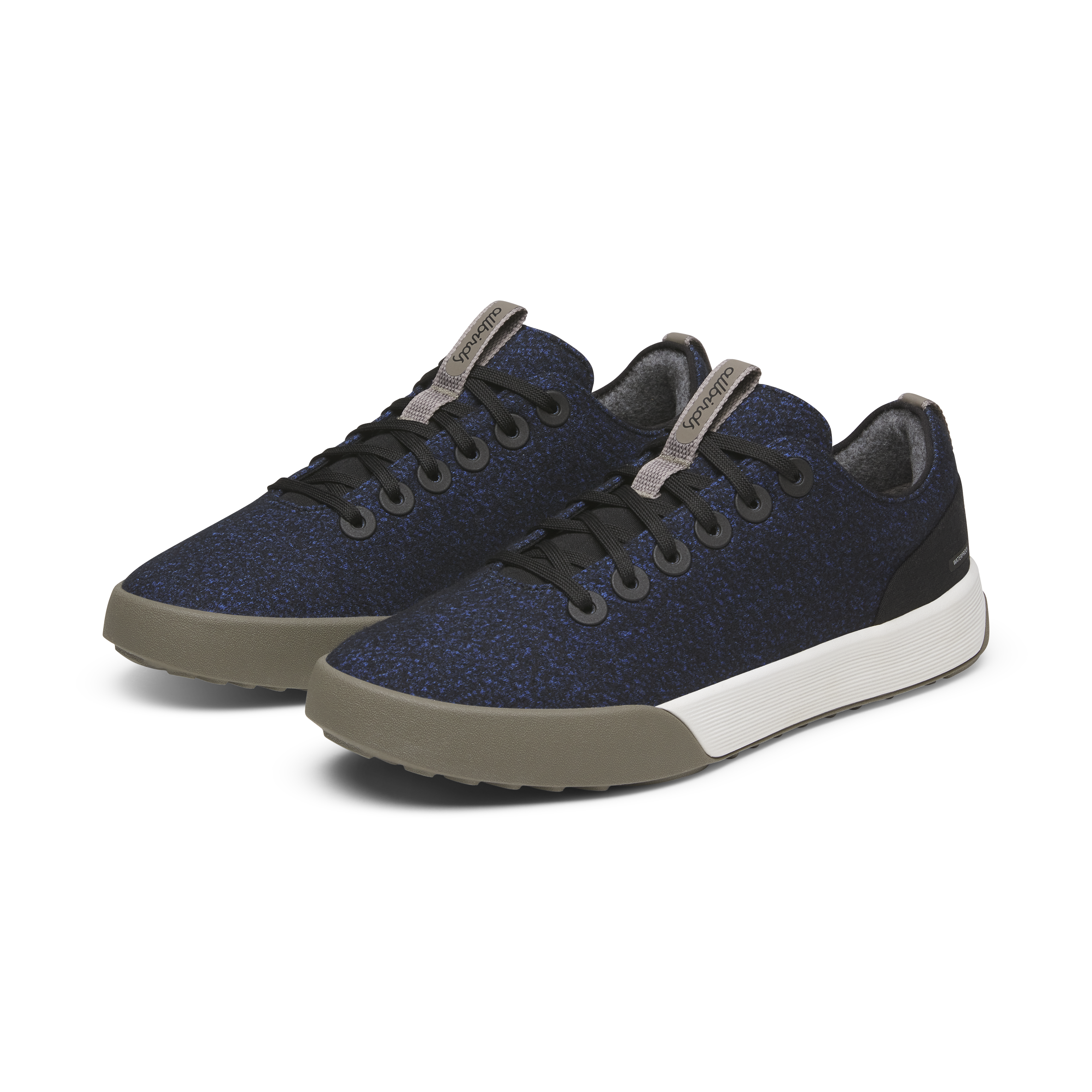 Men's Wool Cruiser Waterproof - Royal Blue/Natural Black (Barely Grey Sole)