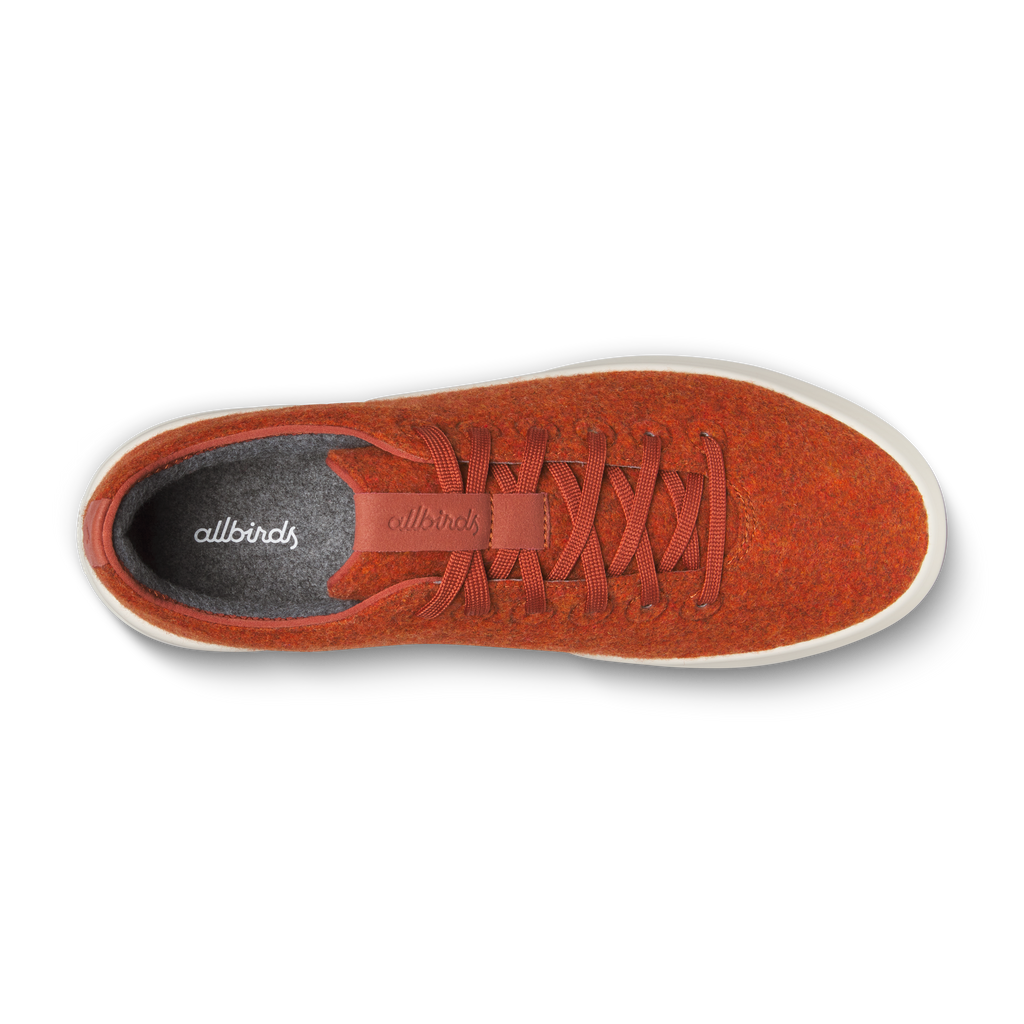 Men's Wool Cruiser - Terracotta (Natural White Sole)