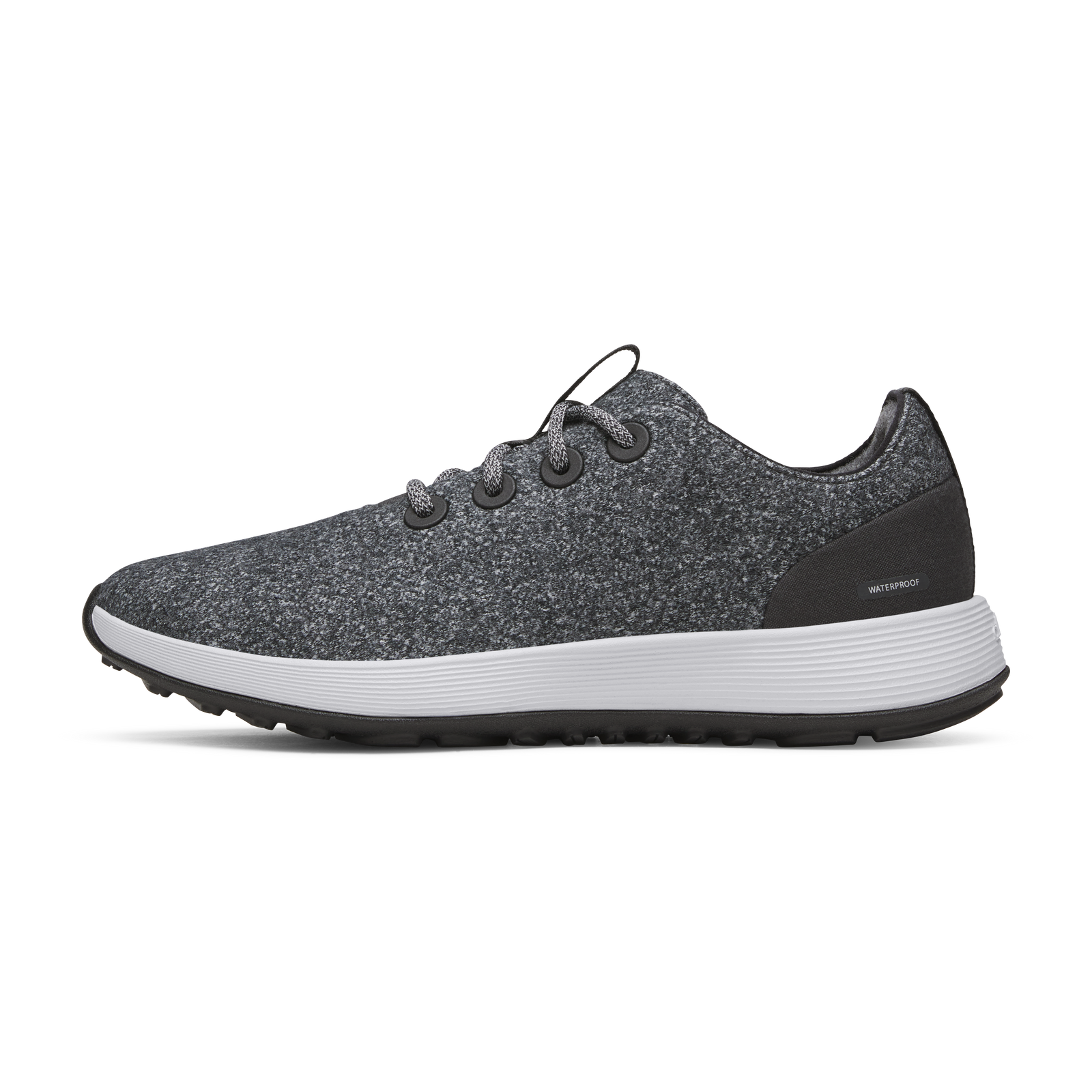 Women's Wool Runner NZ Waterproof - Dark Grey (Light Grey Sole)