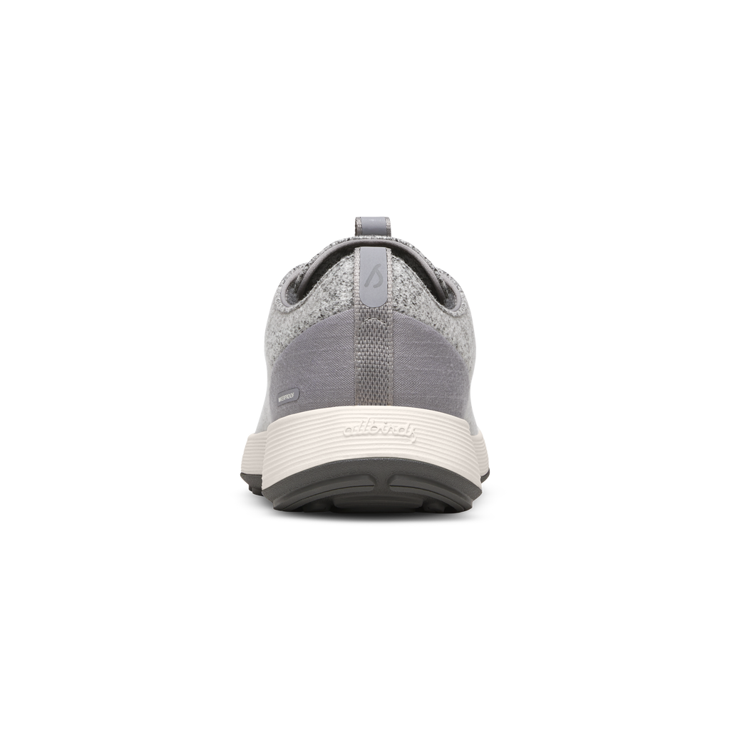 Men's Wool Runner NZ Waterproof - Medium Grey (Natural White Sole)