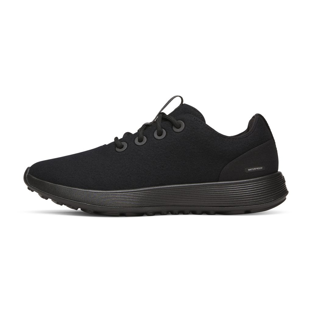 Women's Wool Runner NZ Waterproof - Natural Black (Natural Black Sole)