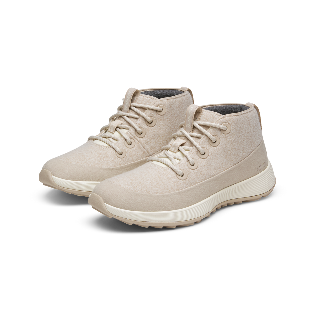 Men's Wool Runner NZ Mid Waterproof - Stony Cream/Rugged Beige (Stony Cream Sole)