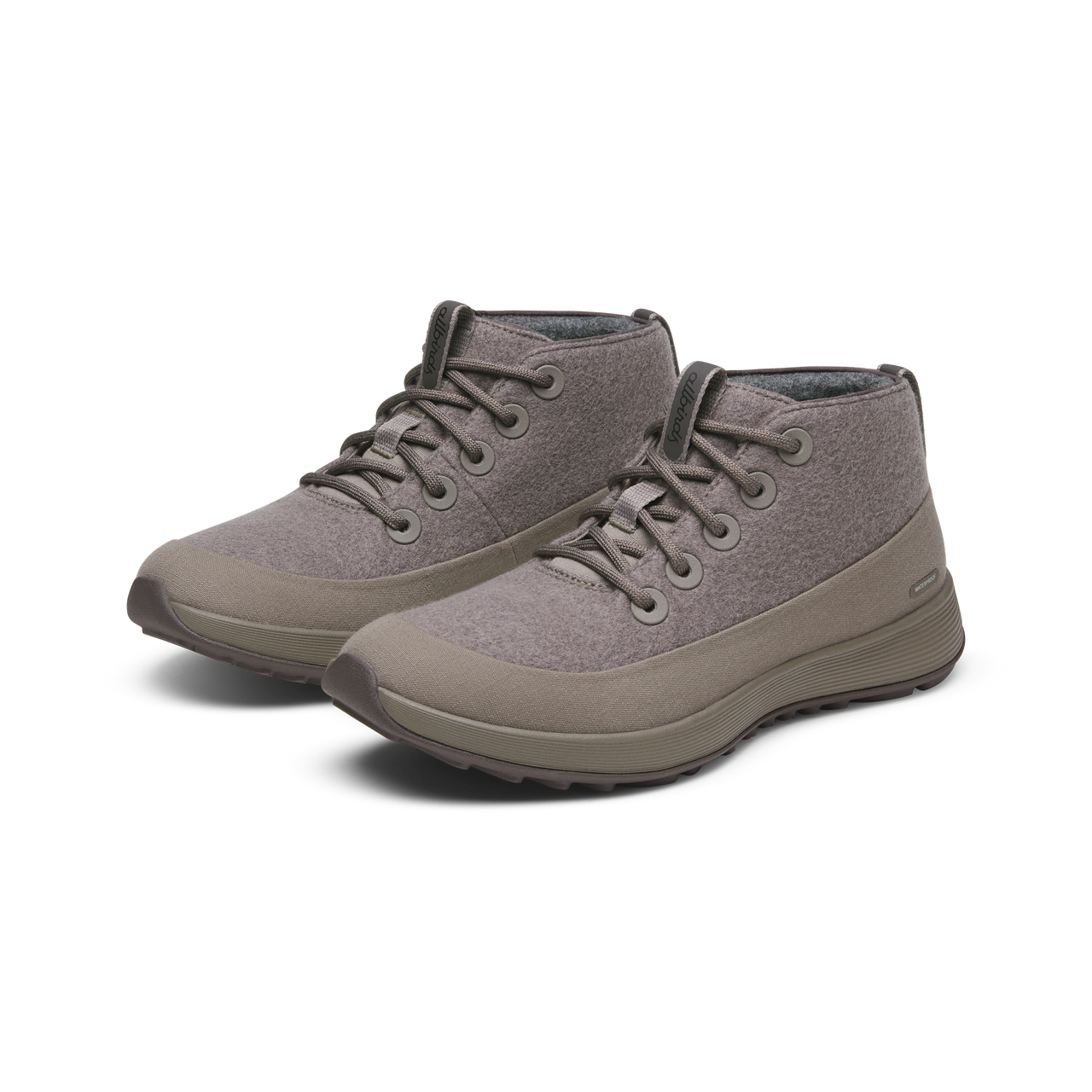 Women's Wool Runner NZ Mid Waterproof - Weathered Brown (Weathered Brown Sole)