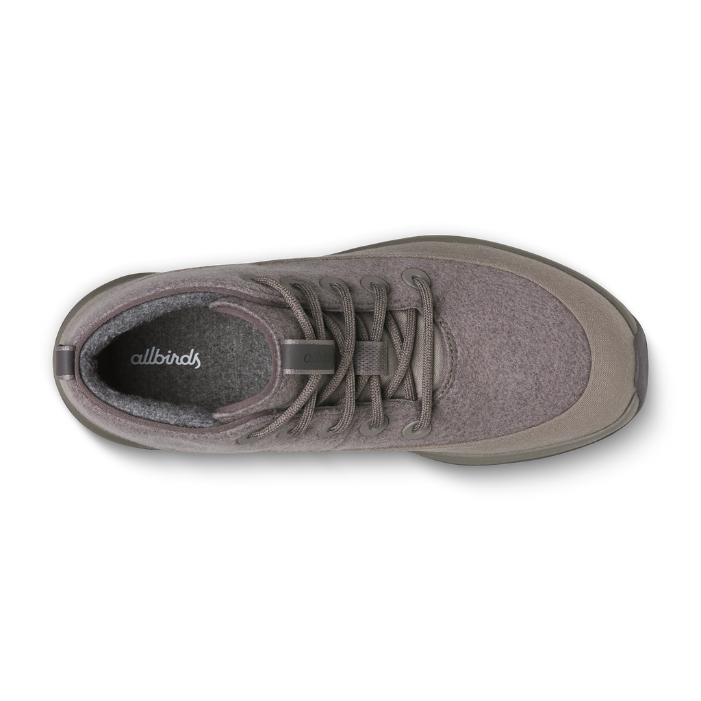 Men's Wool Runner NZ Mid Waterproof - Weathered Brown (Weathered Brown Sole)