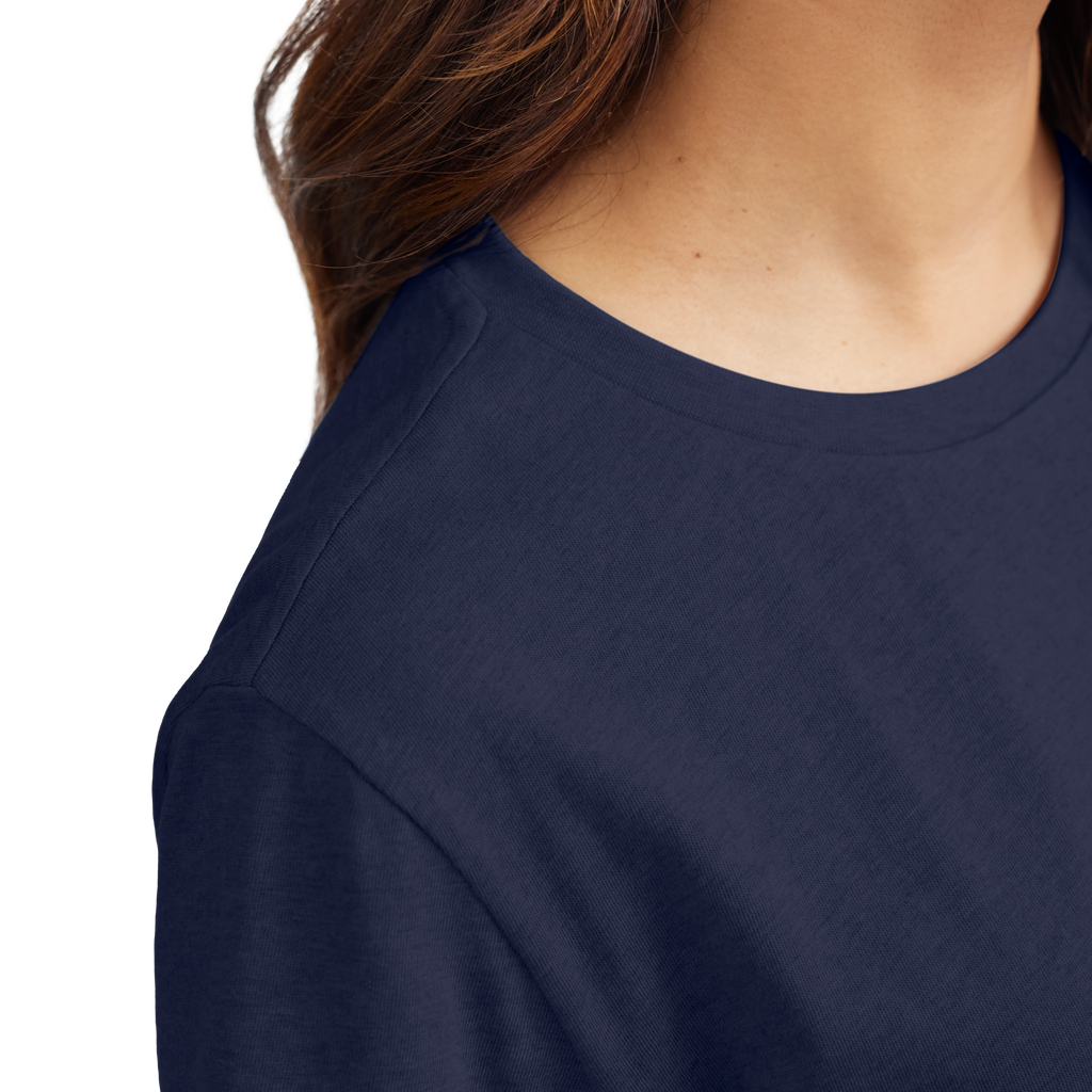 Women's Soft Merino Tee - Deep Navy