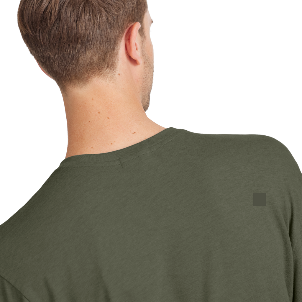 Men's Soft Merino Long Sleeve Tee - Thunder Green