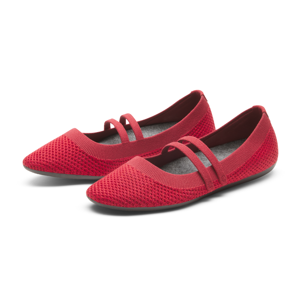 Women's Breezer Mary Jane - Warm Red (Dark Anthracite Sole)