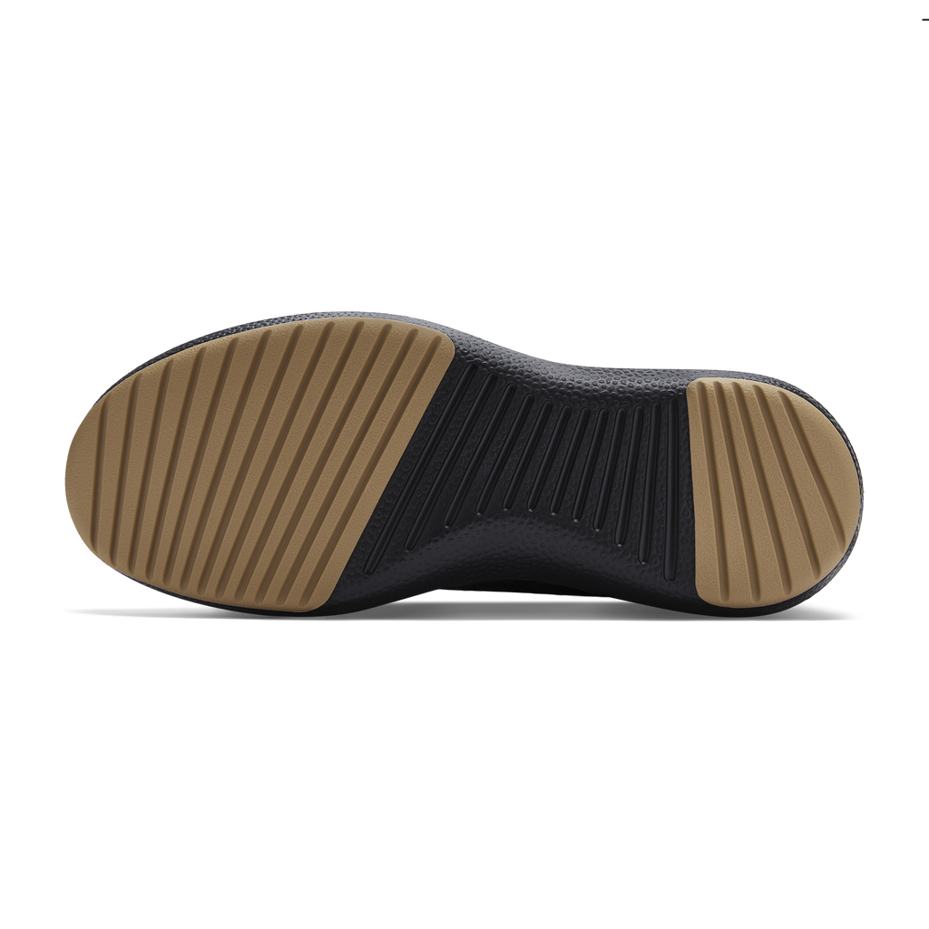 Women's Wool Runner-up Mizzle - Natural Black (Rugged Khaki Sole)