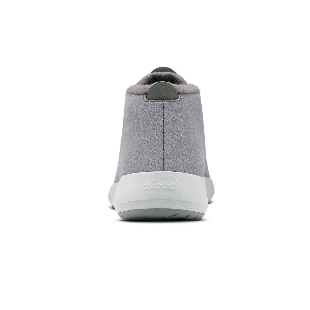 Men's Wool Runner-up Mizzle - Medium Grey (Light Grey Sole)