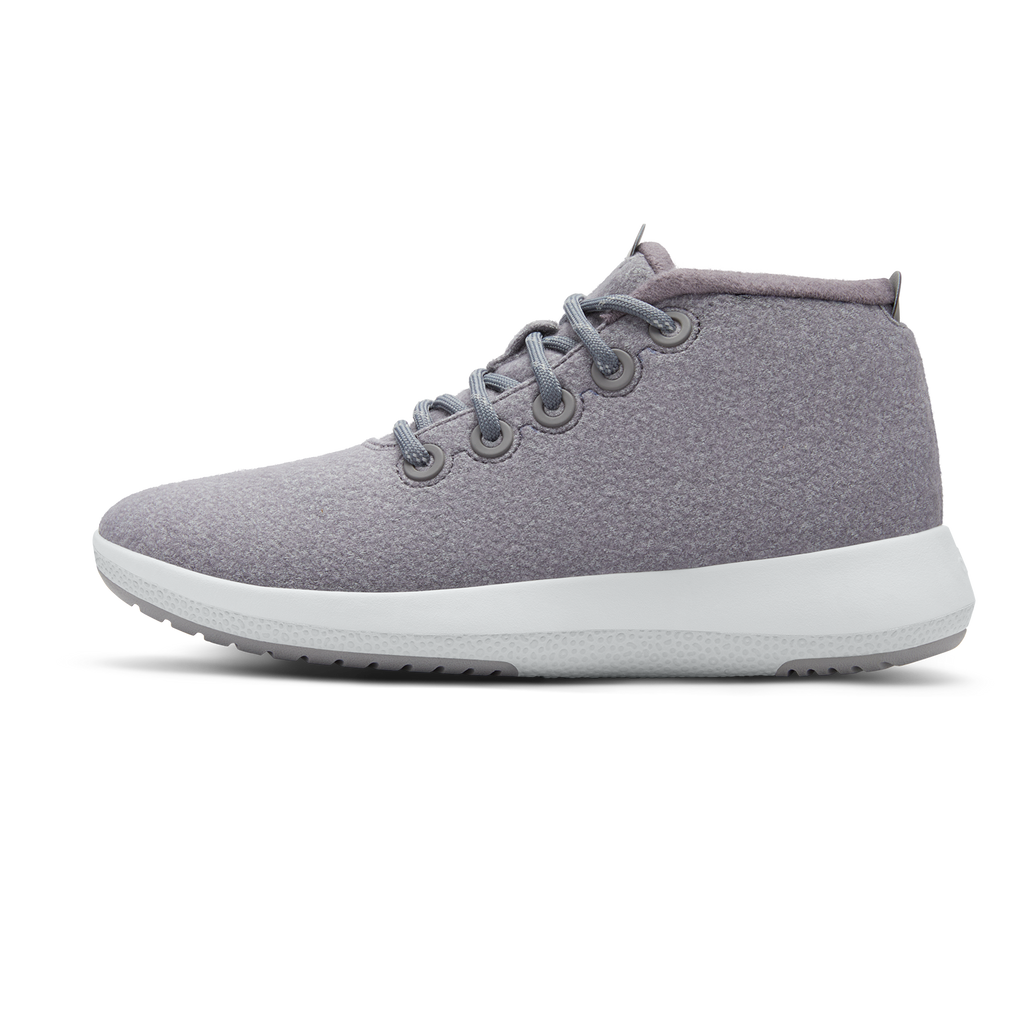 Women's Wool Runner-up Mizzle - Medium Grey (Light Grey Sole)