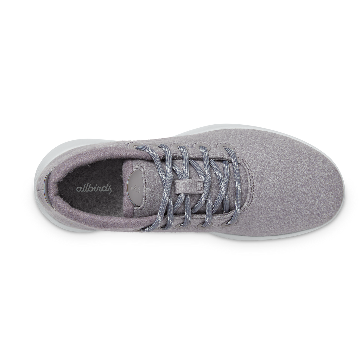 Men's Wool Runner-up Mizzle - Medium Grey (Light Grey Sole)