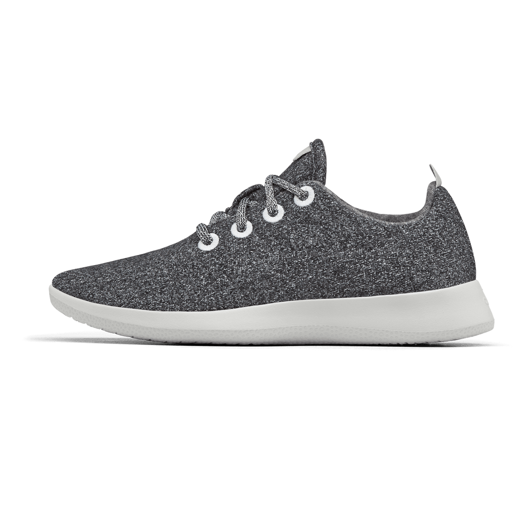 Women's Wool Runner - Natural Grey (Light Grey Sole)