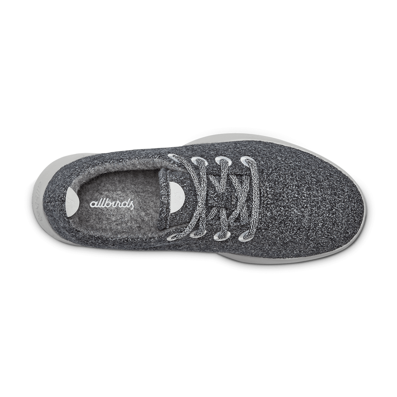 Women's Wool Runner - Natural Grey (Light Grey Sole)