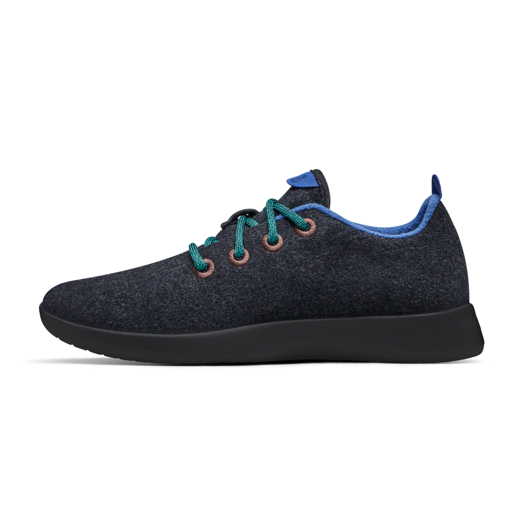 Women's Wool Runner - Hackney Cab Black (Black Sole)