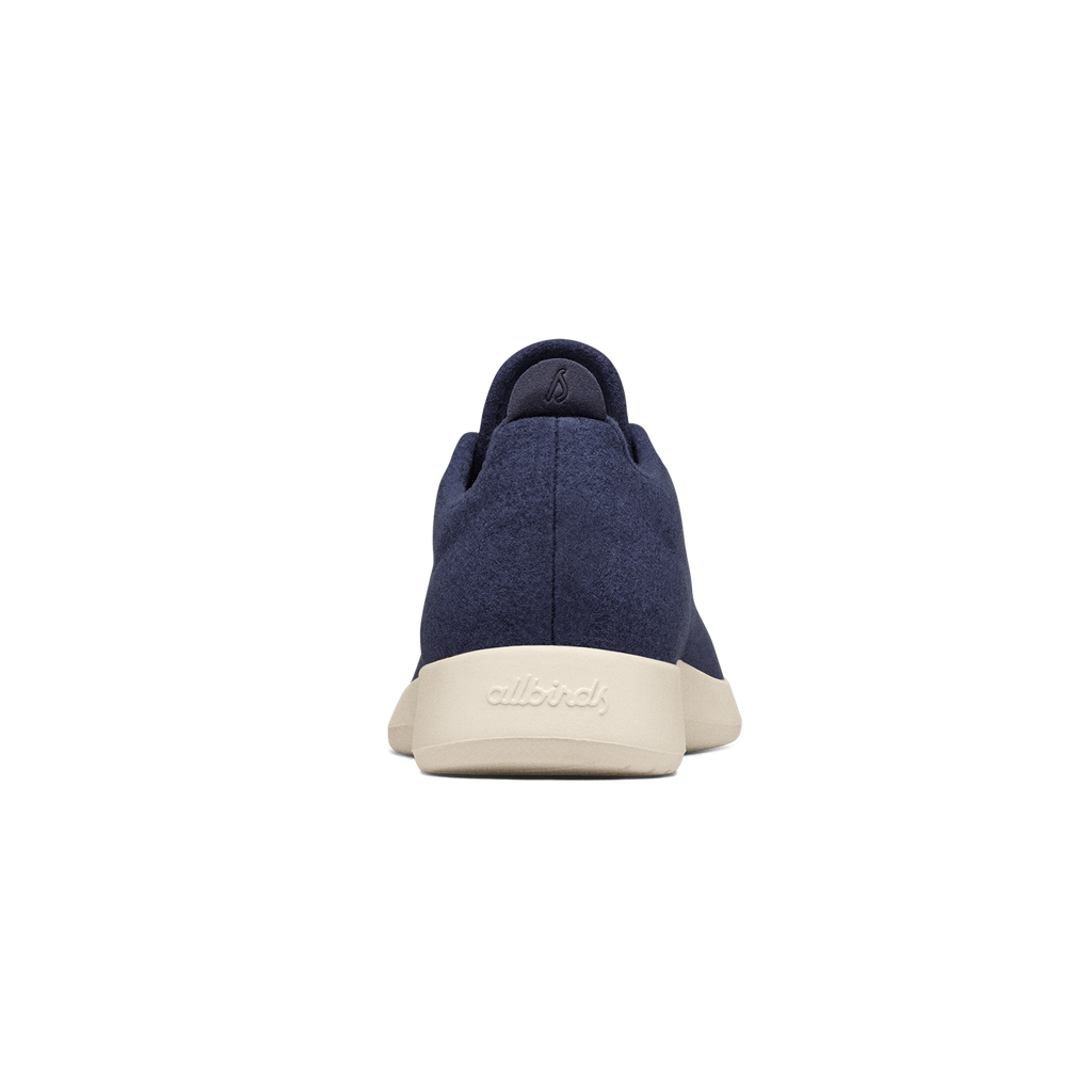 Women's Wool Runner - Tuke Midnight (Cream Sole)