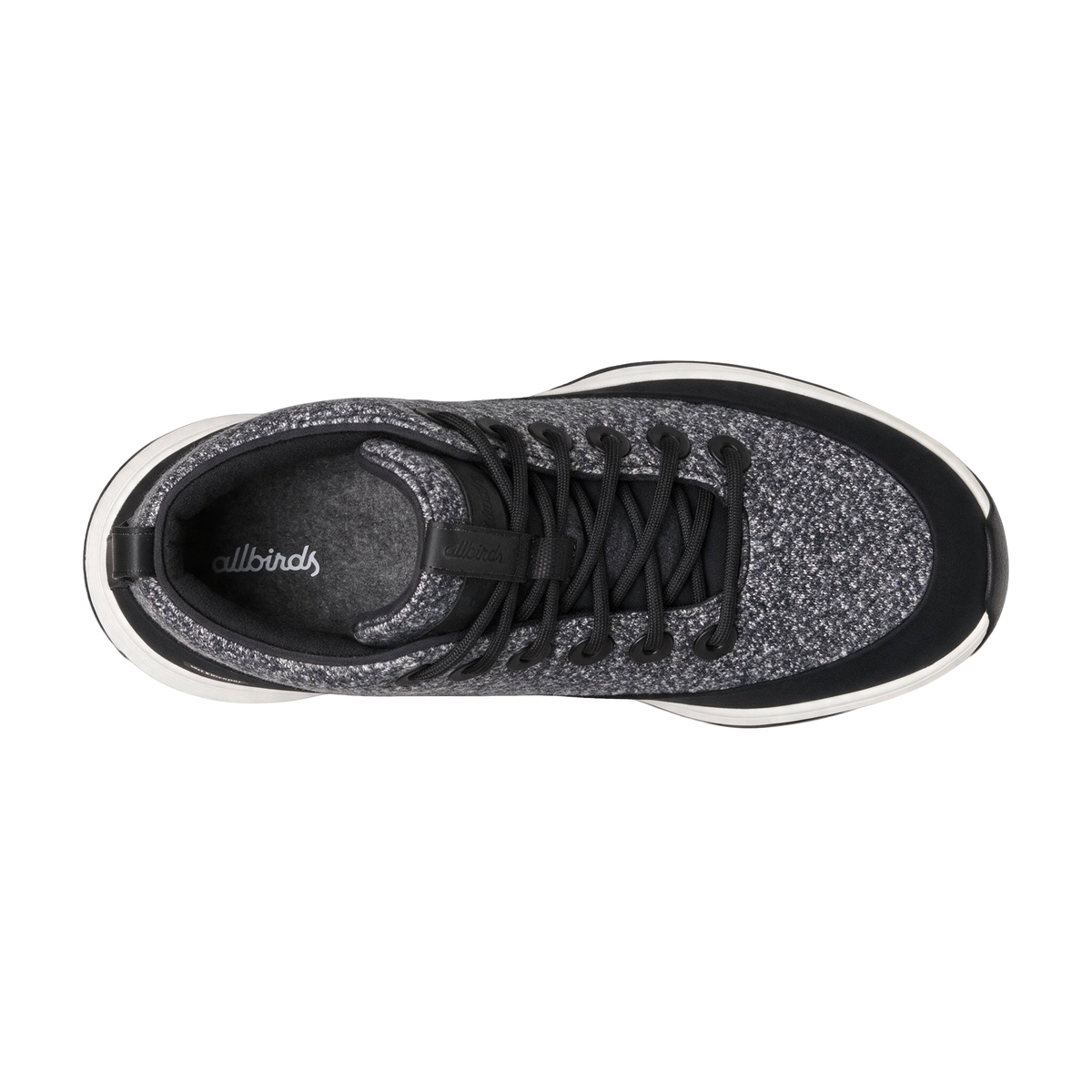 Men's Wool Runner NZ Mid Waterproof - Natural Black (Natural White Sole)
