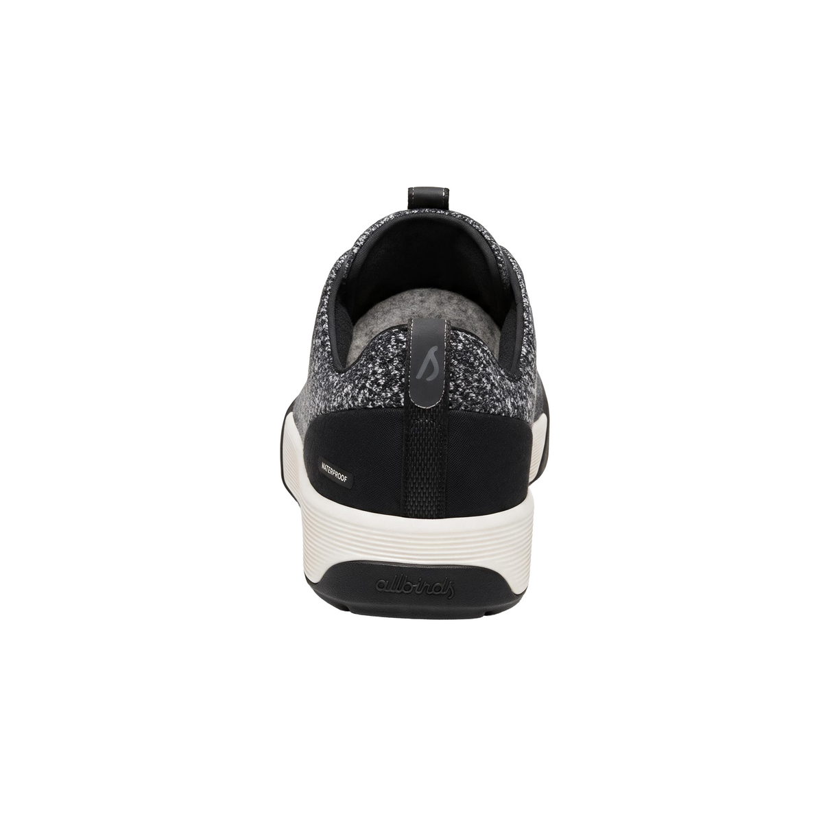 Men's Wool Cruiser Waterproof - Natural Black (Natural White Sole)