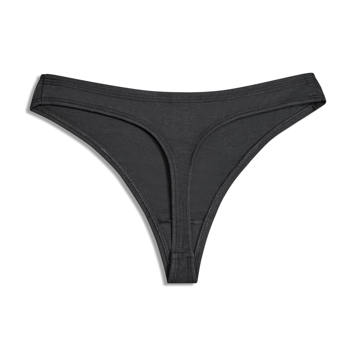 Women's Anytime Thong - Natural Black