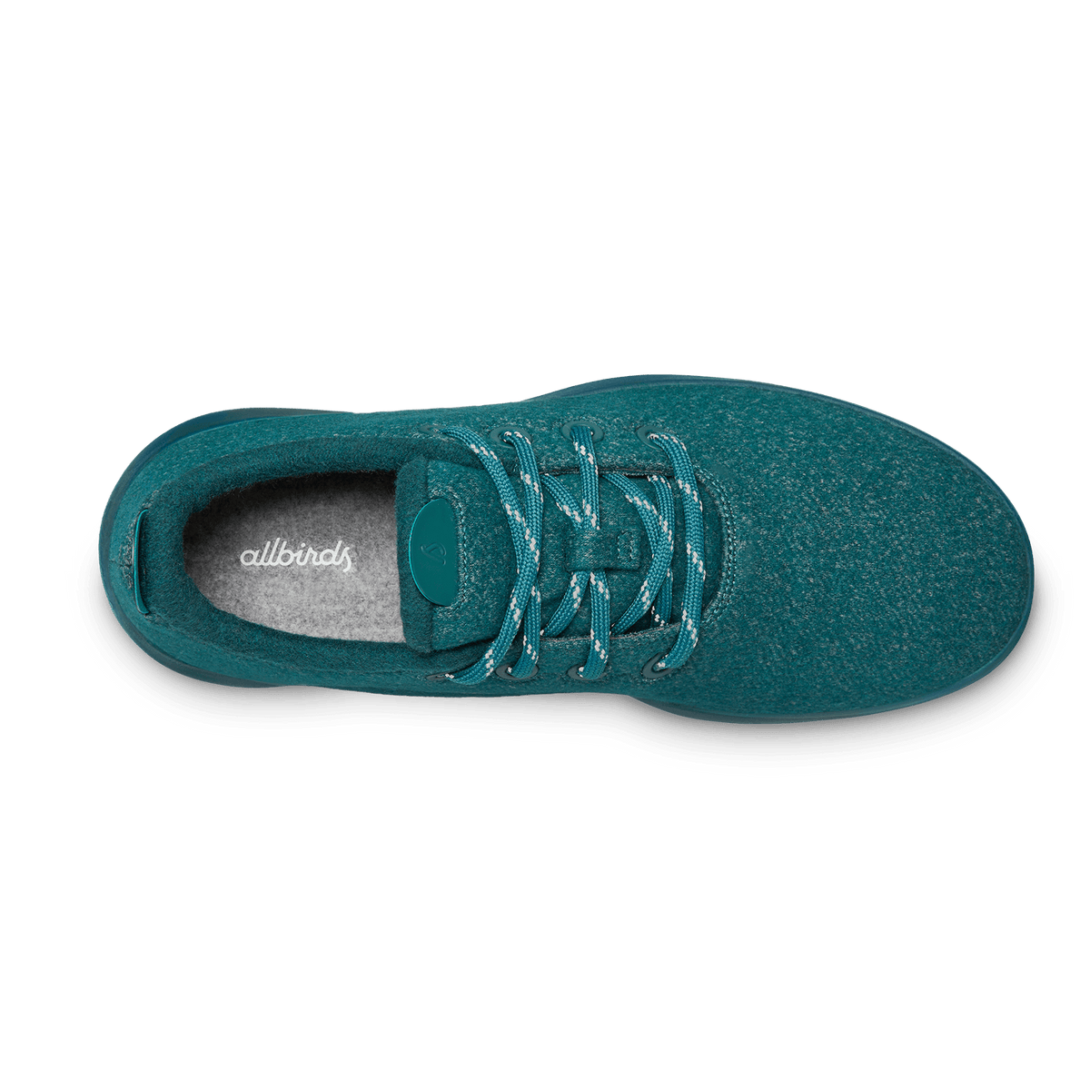 Women's Wool Runner Mizzles - Deep Emerald (Deep Emerald Sole)