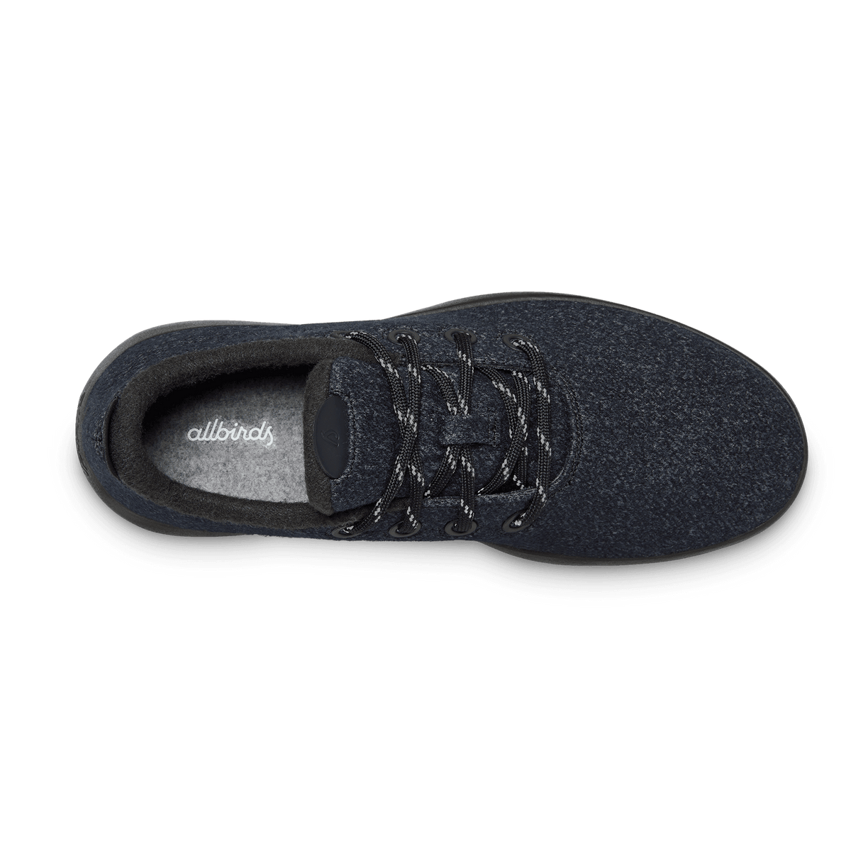 Women's Wool Runner Mizzles - Natural Black (Rugged Khaki Sole)