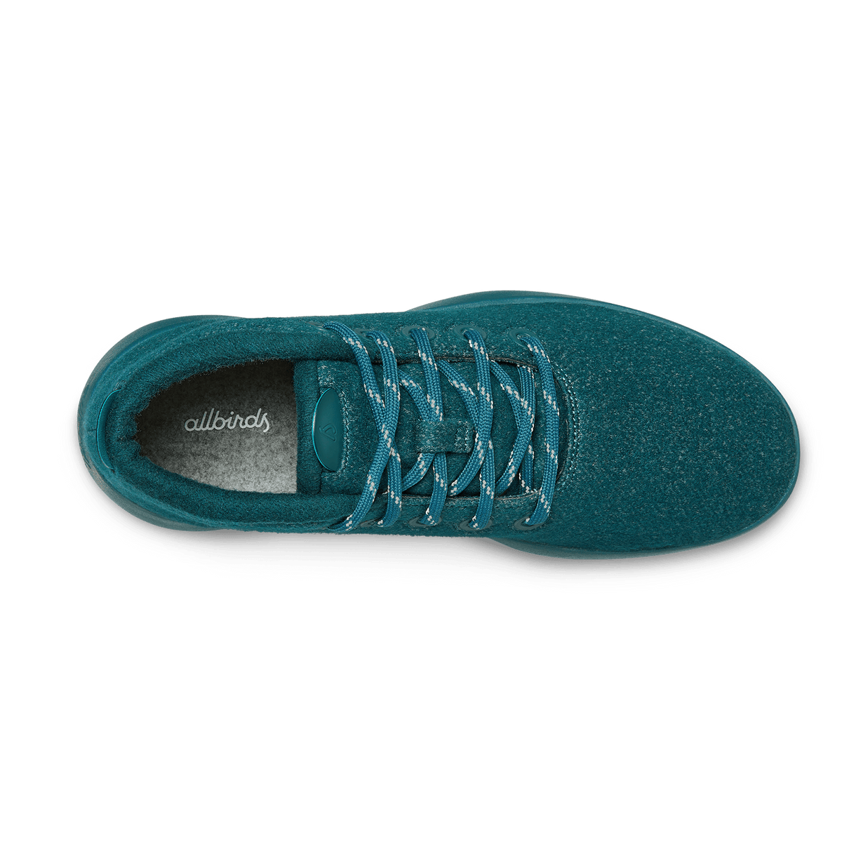 Men's Wool Runner-up Mizzles - Deep Emerald (Deep Emerald Sole)