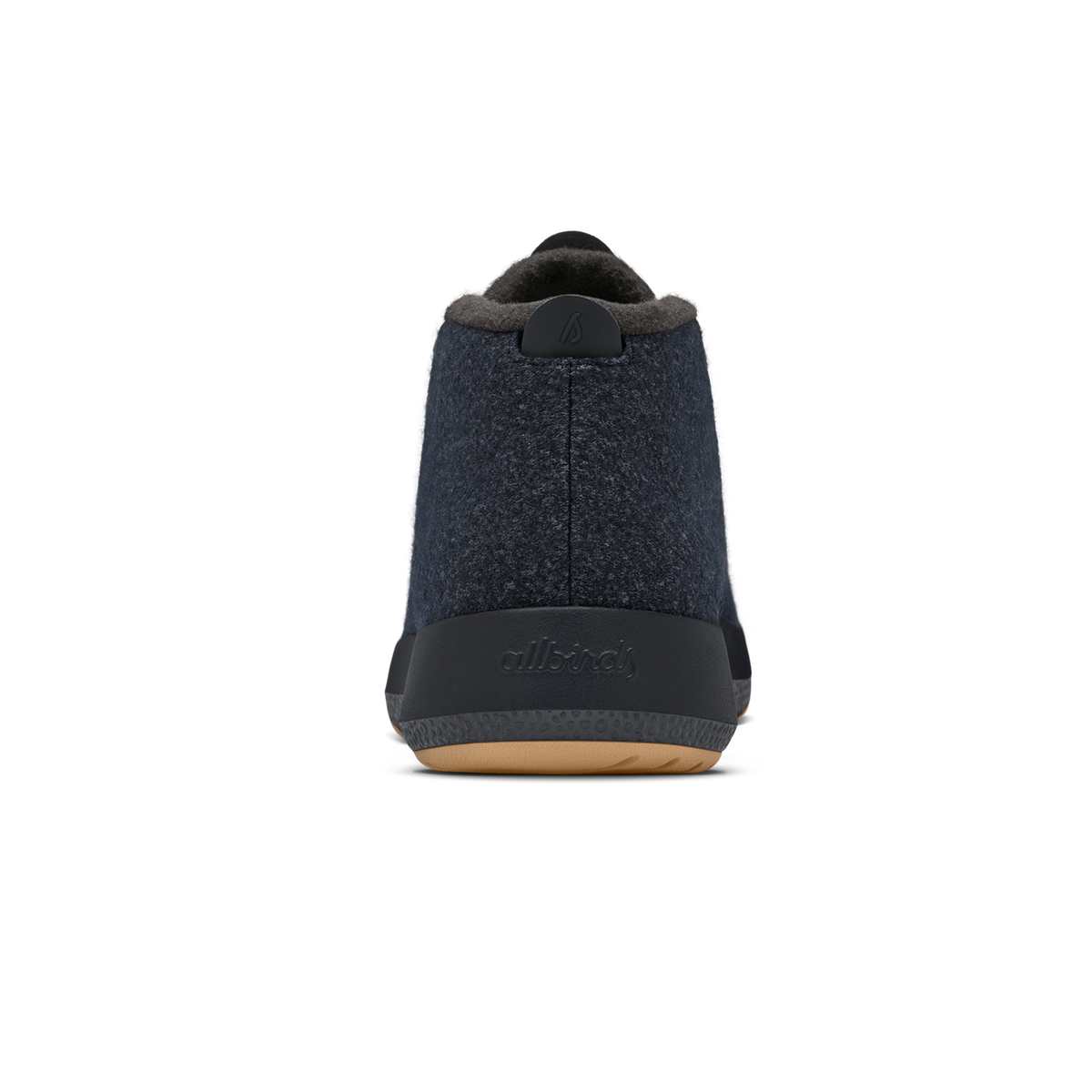 Men's Wool Runner-up Mizzles - Natural Black (Rugged Khaki Sole)